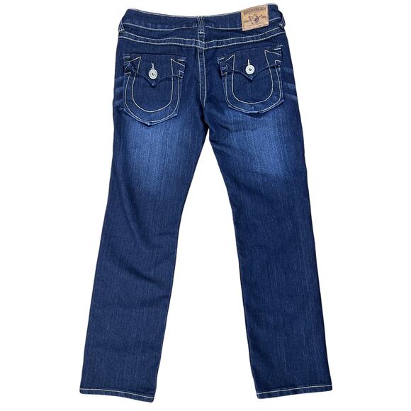 True Religion Low-Rise Straight Cut Limited Edition Jeans 29X30 - Picture 2 of 6